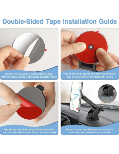 Almohadillas Adhesivas Doble Cara 5.6 y 6.6 cm para Ventosa