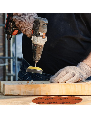 130 Discos de Lija 3 Pulgadas Daplomo Grano 60-10000 Húmedo Seco