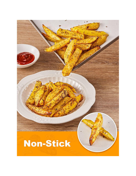 SMARTAKE 200 Hojas de Papel Pergamino 30x40 cm Anti-adherente