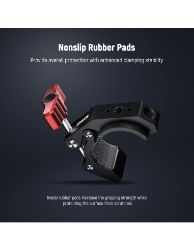 Abrazadera Super Clamp NEEWER ST81 con zapata fría 4 kg