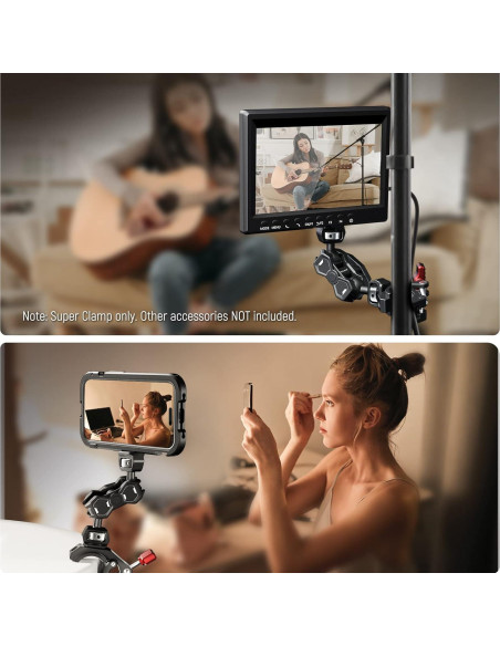 Abrazadera Super Clamp NEEWER ST81 con zapata fría 4 kg