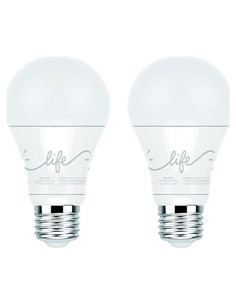 Bombilla LED Inteligente GE A19 C-Life 11W Paquete de 2