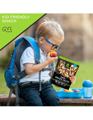 Nueces de Brasil Crudas Nut Cravings 907g Snack Saludable