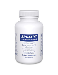 Suplemento Potasio Magnesio Pure Encapsulations 90 Cápsulas