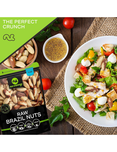 Nueces de Brasil Crudas Nut Cravings 907g Snack Saludable