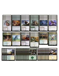 Baraja de Aventura Verde/Blanco MTG - 60 Cartas Poderosas