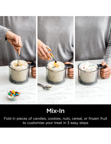 Fabricante de Helados Ninja NC501HRD 11 en 1 Rojo Cereza