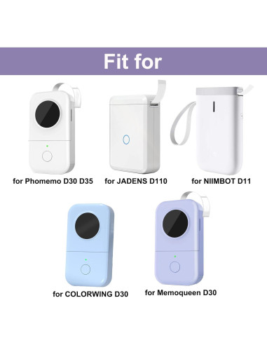 Funda para impresora de etiquetas Lumus&Solem LPC01 Púrpura