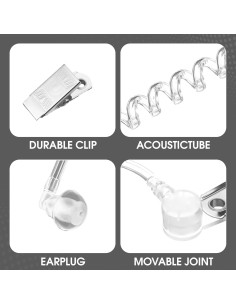 Auricular de Espía Vaulted Skulls & Co para Disfraces 2