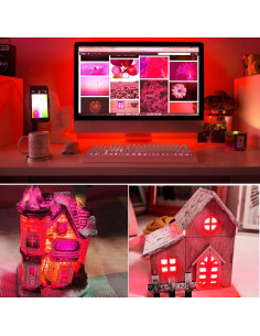 Panel Electroluminescente Rojo Ourbest para Máscaras 2.03cm 2