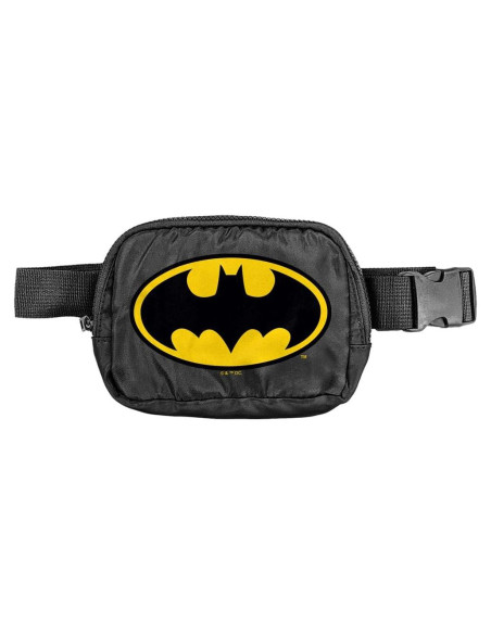 Bolso de Cintura Unisex Popfunk con Logo Batman 20.3x14cm