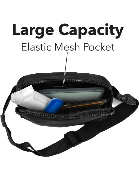 Bolso de Cintura Unisex Popfunk con Logo Batman 20.3x14cm