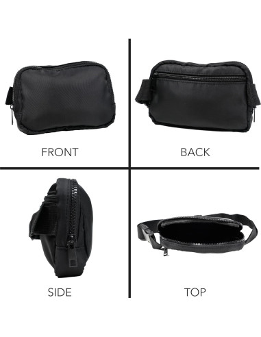 Bolso de Cintura Unisex Popfunk con Logo Batman 20.3x14cm