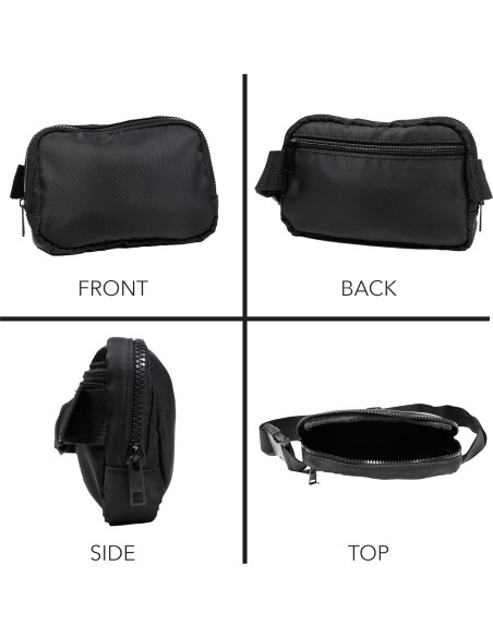 Bolso de Cintura Unisex Popfunk con Logo Batman 20.3x14cm