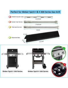 Kit de Repuesto Parrilla Weber Spirit 300 E310 E320 E330 2