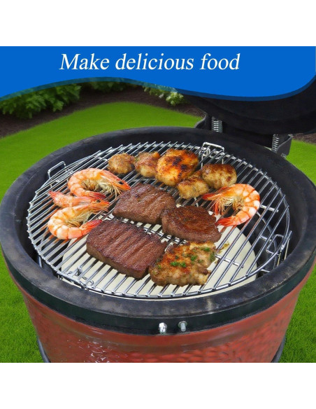 Sistema de Parrilla Kamado Cmanzhi S2C 18" (45.72 cm) Accesorios Sistema de Parrilla Kamado Cmanzhi S2C 18" (45.72 cm) Accesorios