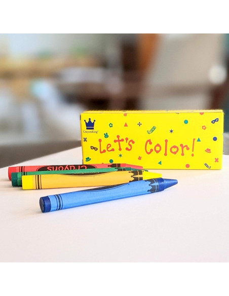 Crayones CrayonKing 600 Unidades No Tóxicos para Niños Crayones CrayonKing 600 Unidades No Tóxicos para Niños