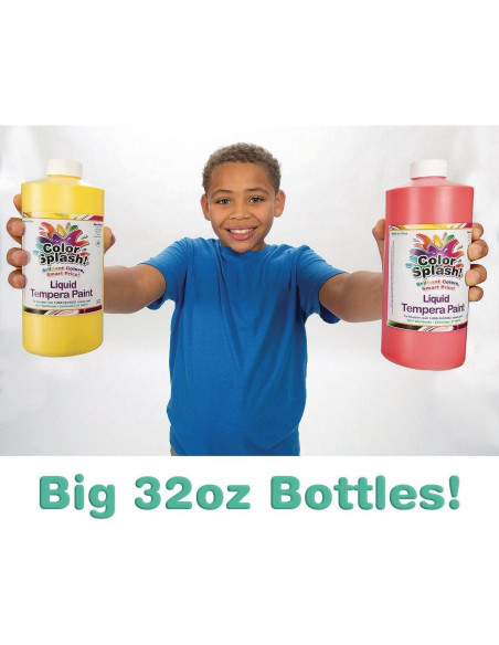 Pintura Tempera Líquida S&S Worldwide 12 Colores 11.4 L