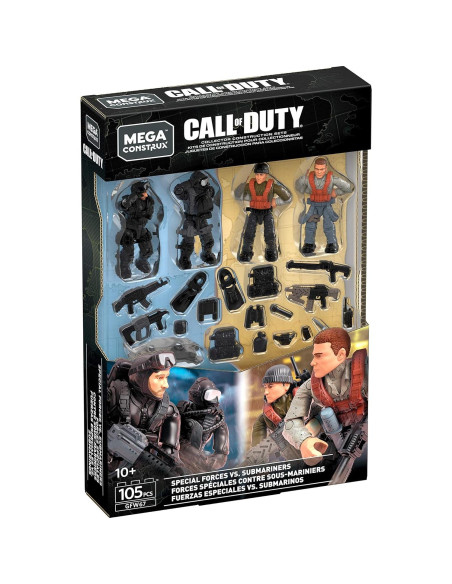Mega Construx Call of Duty Fuerzas Especiales vs Submarinistas