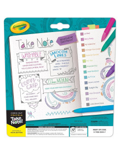 Bolígrafos de Gel Lavables Crayola Take Note 14 Colores 2