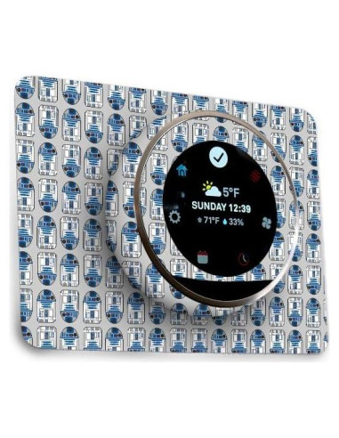 Piel de Vinilo MightySkins para Termostato Nest - Bots Galácticos