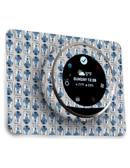 Piel de Vinilo MightySkins para Termostato Nest - Bots Galácticos