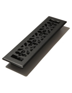 Rejilla de Piso Decor Grates AGH212-BLK, 5x30 cm, Negro Texturizado