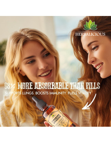 Extracto de Raíz de Regaliz Orgánico Herbalicious 59.15 ml