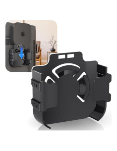 Soporte de Pared para Apple TV Cozcty Negro Universal