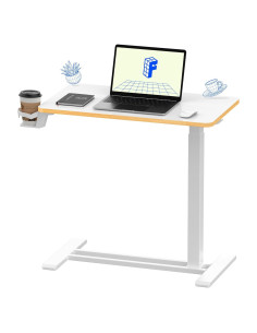 Escritorio de pie móvil FLEXISPOT ajustable 66-106 cm Arce Blanco