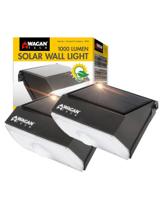 Luz Solar LED Wagan EL8570 1000 Lúmenes Detección Movimiento