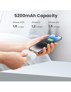 Cargador Portátil Mini 5200mAh para iPhone - 2 Pack 2