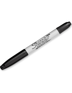 Marcadores Permanentes Sharpie Punta Doble Negros - Paquete de 12 2