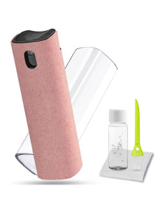 Spray Limpiador de Pantallas walrfid 10ml + Paño Microfibra Rosa