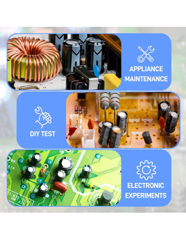 Kit de 500 Capacitores Electrolíticos 24 Valores 10V-50V