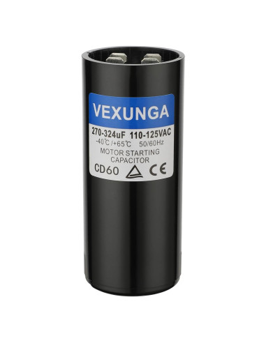 Capacitor de Arranque VEXUNGA CD60 270-324 uF 110-125V