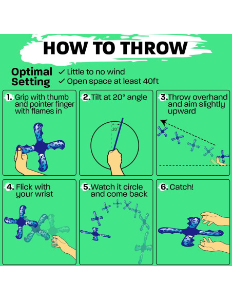 Boomerang Azul Refresh Sports - Juguete Seguro para Niños
