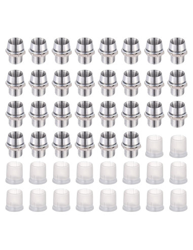 30 Soportes LED de 5mm InnoHHustle de Cobre para Panel