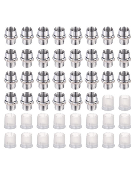 30 Soportes LED de 5mm InnoHHustle de Cobre para Panel