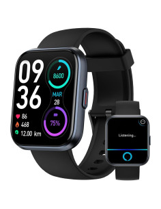 Reloj Inteligente AEAC Negro 1.8" Bluetooth Llamadas IP68