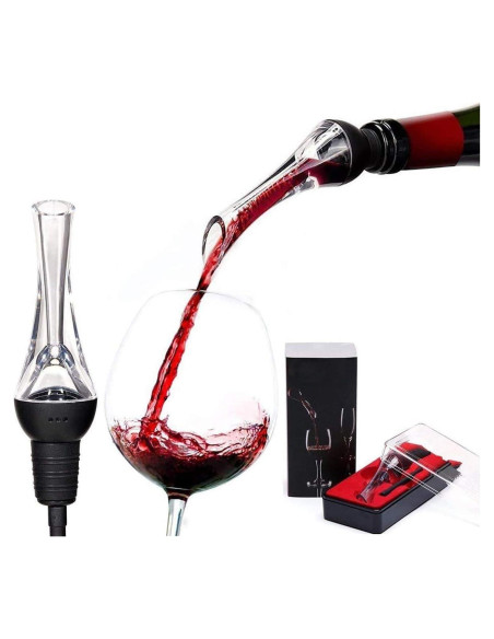 Aireador de Vino Altatac Woodpecker con Estuche - Sin Goteo