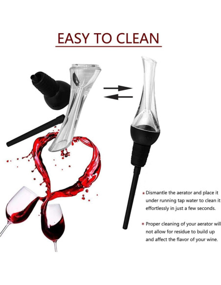 Aireador de Vino Altatac Woodpecker con Estuche - Sin Goteo