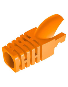 50 Piezas Botones de Alivio de Tensión RJ45 VIVOCH Naranja