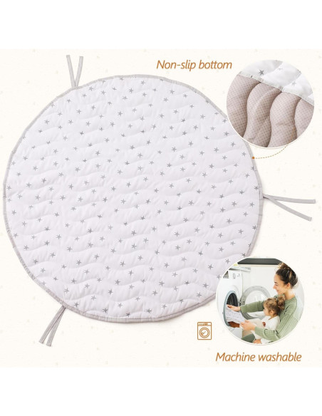 Gimnasio de Juego de Madera Plegable PGM-3 con Alfombra y Juguetes Gimnasio de Juego de Madera Plegable PGM-3 con Alfombra y Juguetes