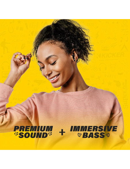 Auriculares KICKER TWS2 Inalámbricos Bluetooth con Micrófono