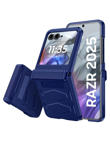 Funda Vizvera para Motorola Razr 2025 con Protector de Pantalla