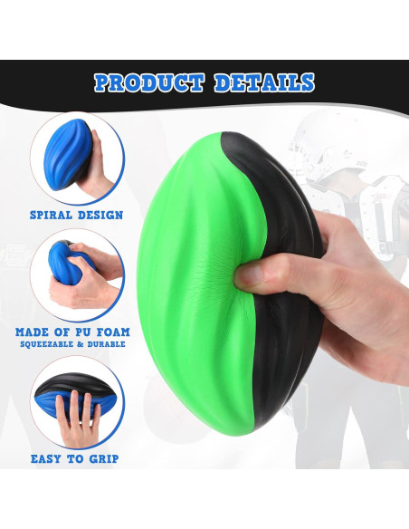 Pelotas de Fútbol Mini Jerify 12 Pcs 17,78 cm Espuma