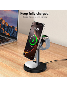 Soporte de Carga Inalámbrica Magnético SDYXJ 18W para iPhone 16 2