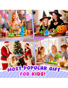 100 Bloques Magnéticos Aleath para Niños 3-12 Años - Juguetes STEM 2