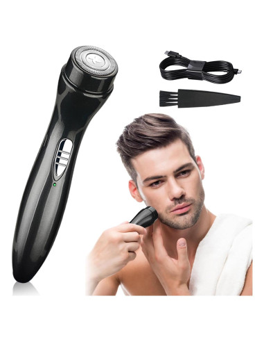Mini Afeitadora Eléctrica Inalámbrica QKDS USB Portátil